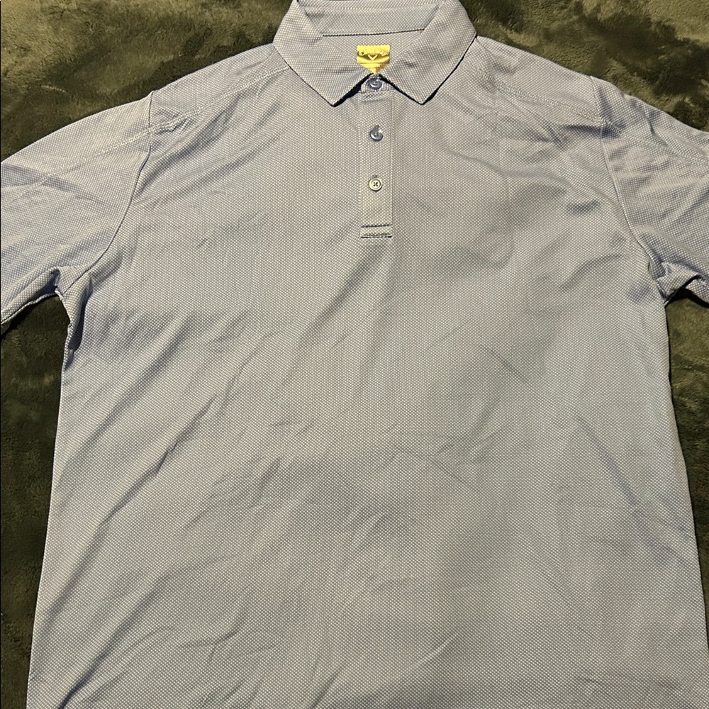 Callaway Light Blue Polo Shirt